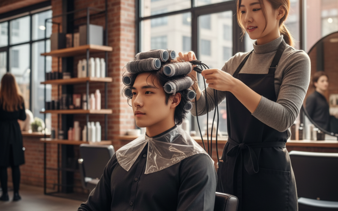 男生燙髮後怎麼整理？設計師親授3大整理技巧，讓你輕鬆抓出理想捲度！