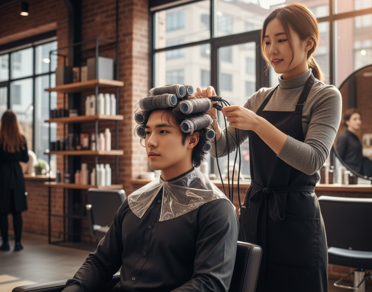 男生燙髮後怎麼整理？設計師親授3大整理技巧，讓你輕鬆抓出理想捲度！